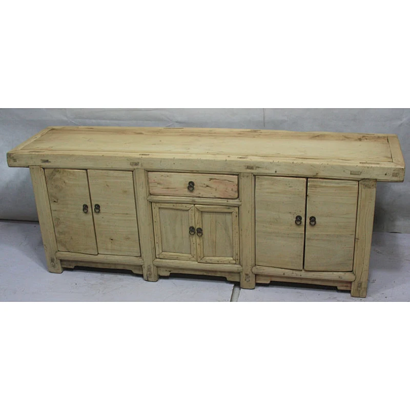 Chinese antique natural reclaimed wood cabinet