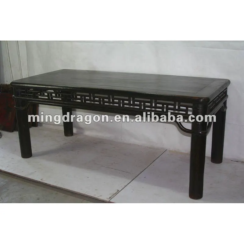 chinese antique black big table