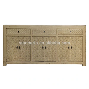 asian furniture Chinese antique natural cabinet sideboard buffet