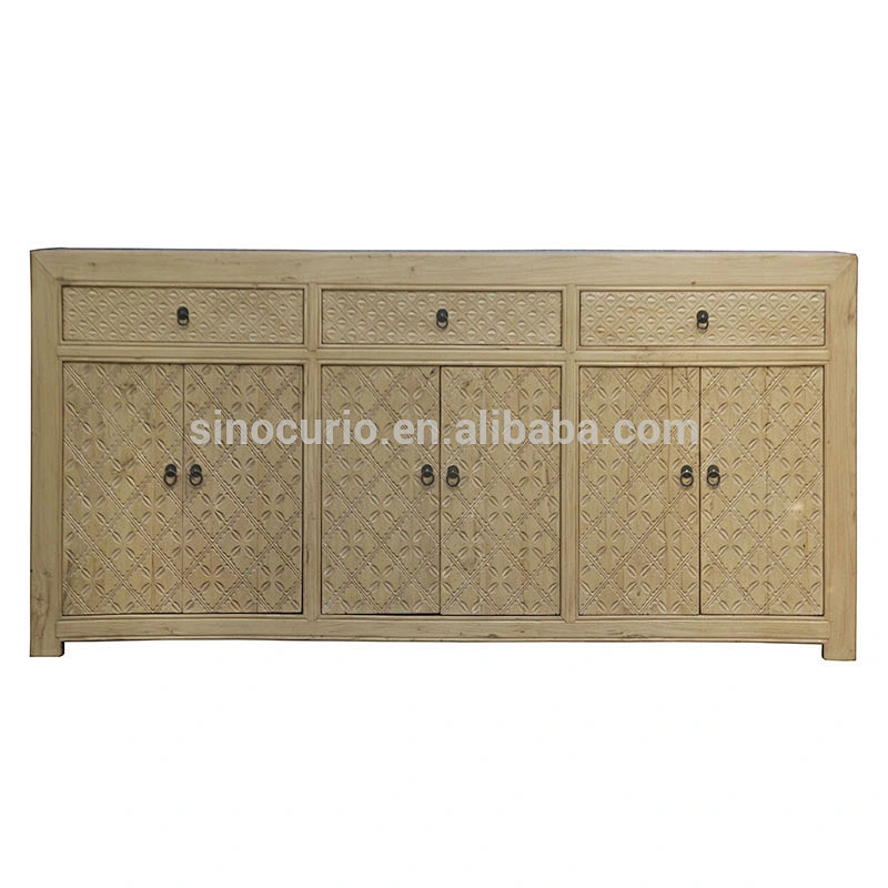 asian furniture Chinese antique natural cabinet sideboard buffet
