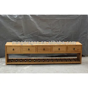Chinese antique TV stand recycle wood