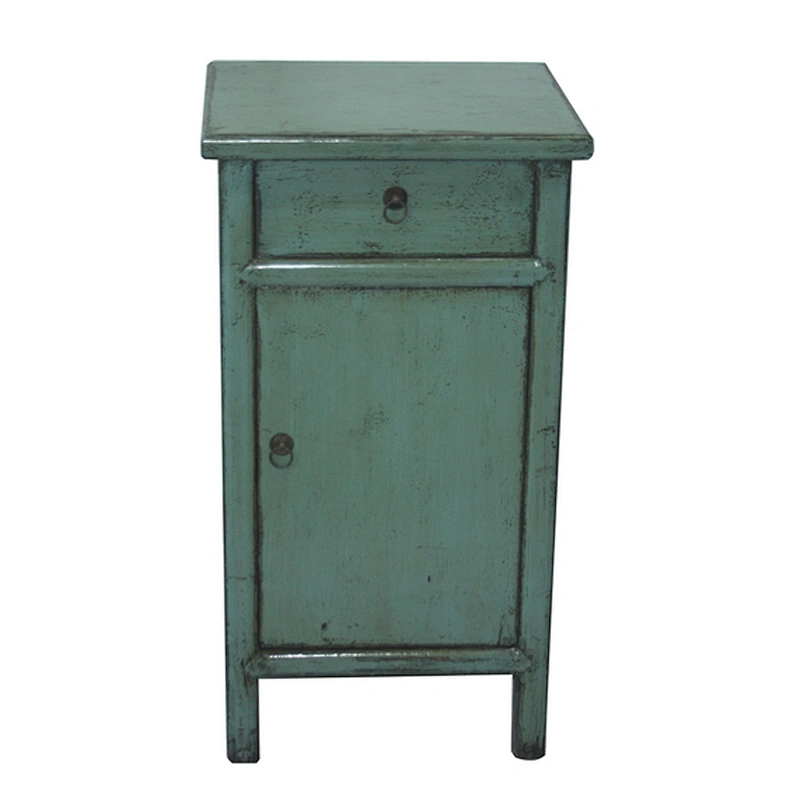 China Wooden Painted Bedside Storage Cabinet