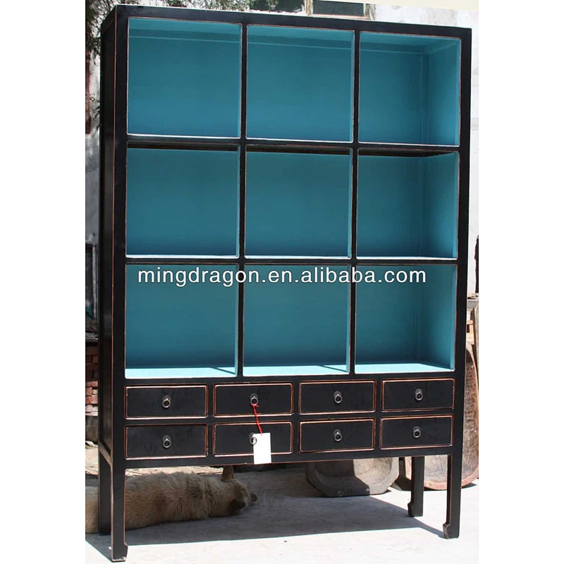 Chinese antique wood craft show display stands