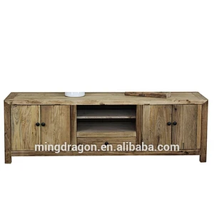 chinese antique recycle wood natural TV stand