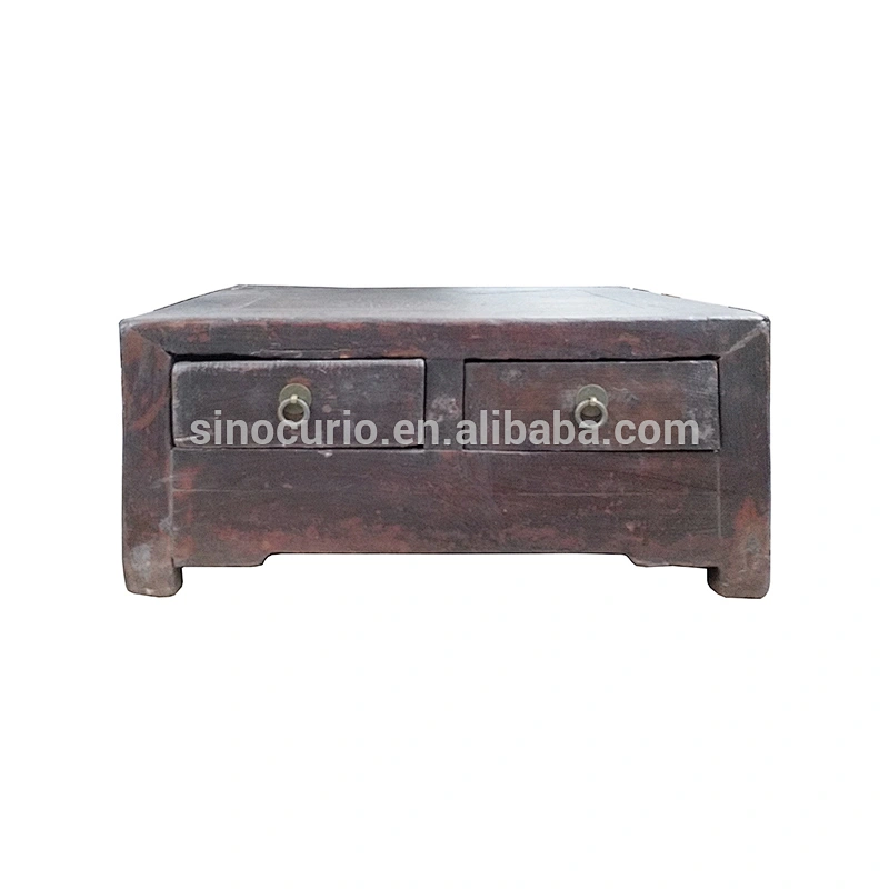 Chinese vintage furniture antique wooden tea table accent side table design