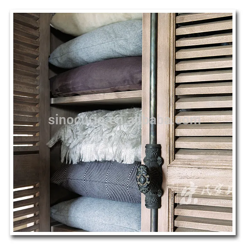 wholesale furniture china antique vintage oak wood wardrobe