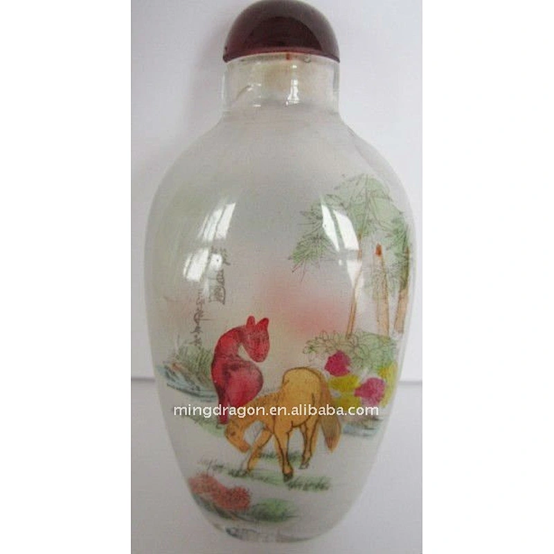 CHINSESE ANTIQUE INNER HAND-PAINTING SNUFF BOTTLE