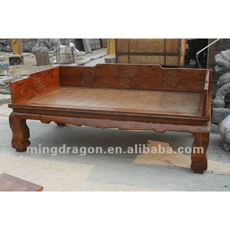 Chinese antique ming style bed