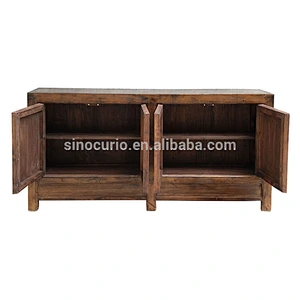 Chinese antique furniture vintage kitchen storage sideboard