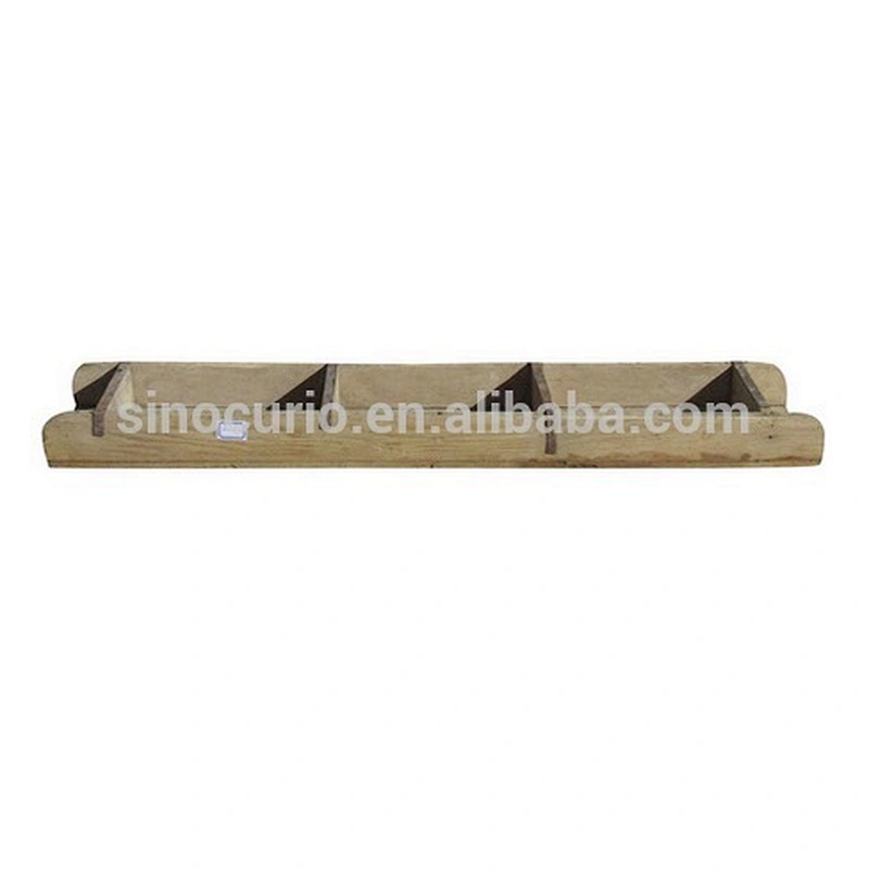 Chinese antique wood craft vintage rustic woode brick moulding