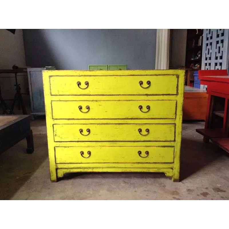Wholesale Vintage Shabby Chic Reclaimed Home Furniture Used Wooden Storage Cabinet