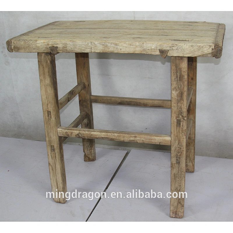 Chinese Antique Rustic Natural Wood Table