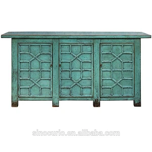 chinese antique oriental solid wood buffet antique living room furniture