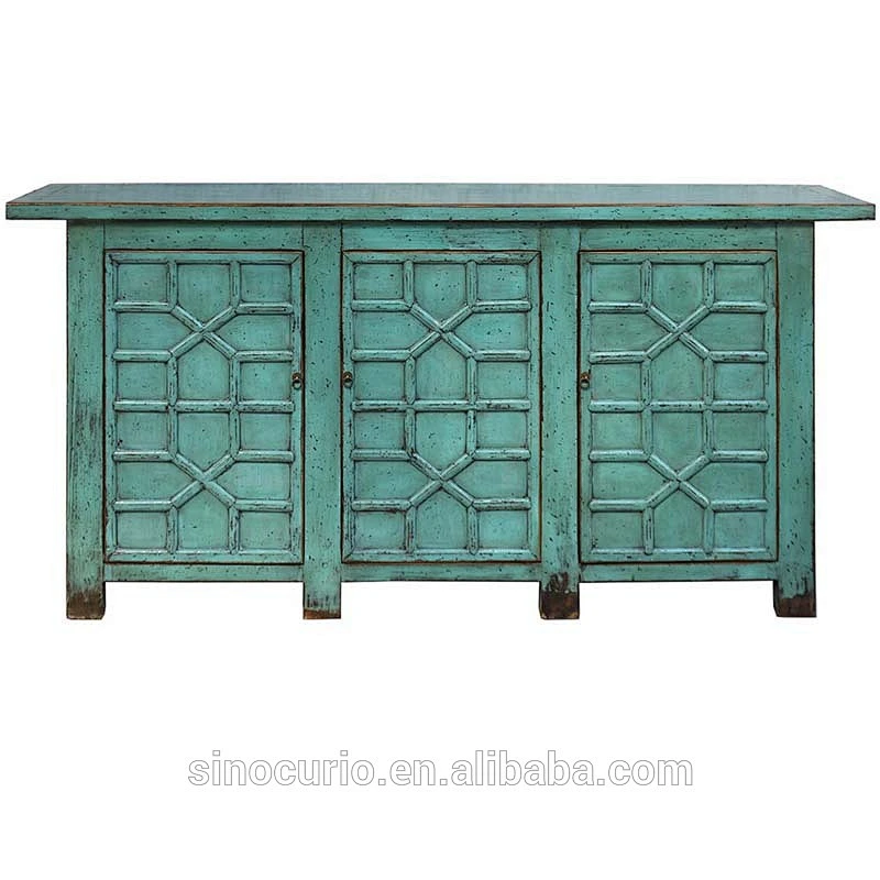 chinese antique oriental solid wood buffet antique living room furniture