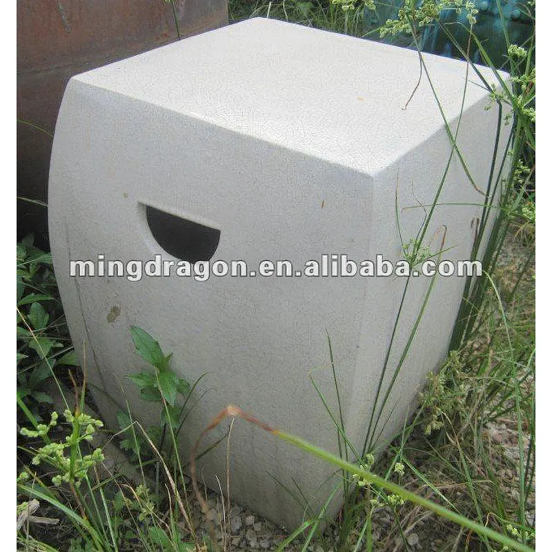 Modern Chinese Porcelain Decorative Stool simple design