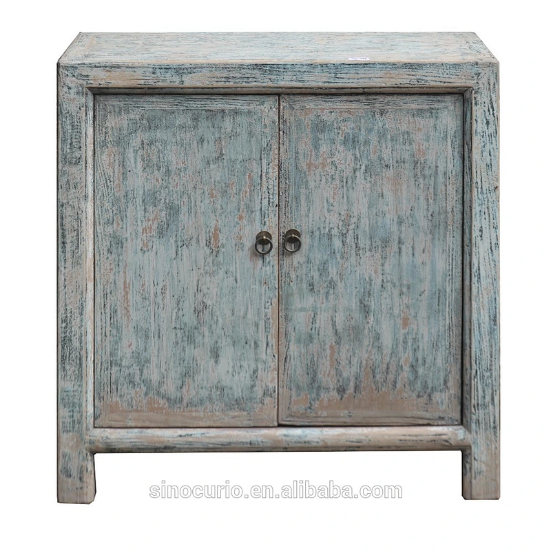 Antique white wash shabby chic furniture antique wooden shoe cabinet