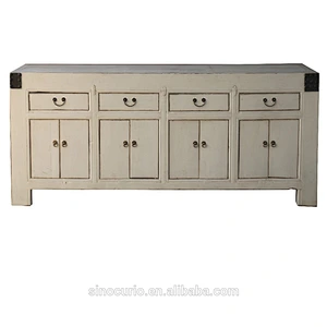 Chinese antique vintage recycle wood cabinet furniture antique wooden industrial bedroom sideboard