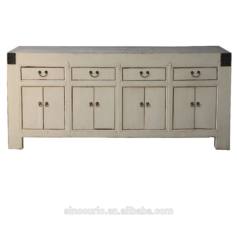 Chinese antique vintage recycle wood cabinet furniture antique wooden industrial bedroom sideboard