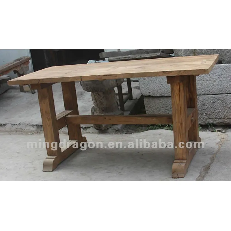 Chinese antique furniture elm wood shandong Table