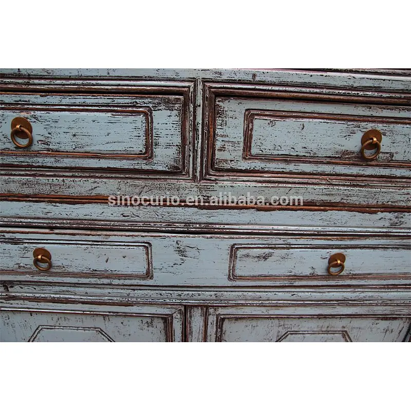 jasons furniture Chinese antique lattice door kitchen cabinet