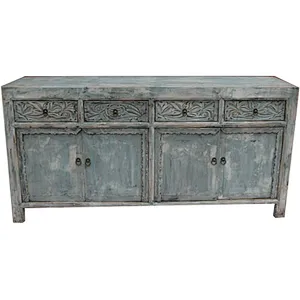High quality wood kitchen cabinet. Chinese furniture cabinet