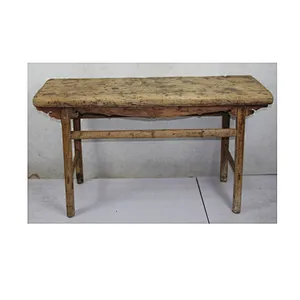 Chinese Antique Rustic Natural Wood Table