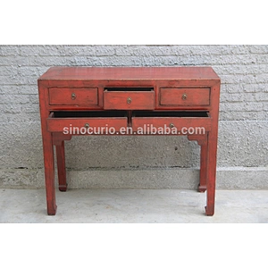 Chinese Antique Reproduction Furniture Wooden Writing Desk