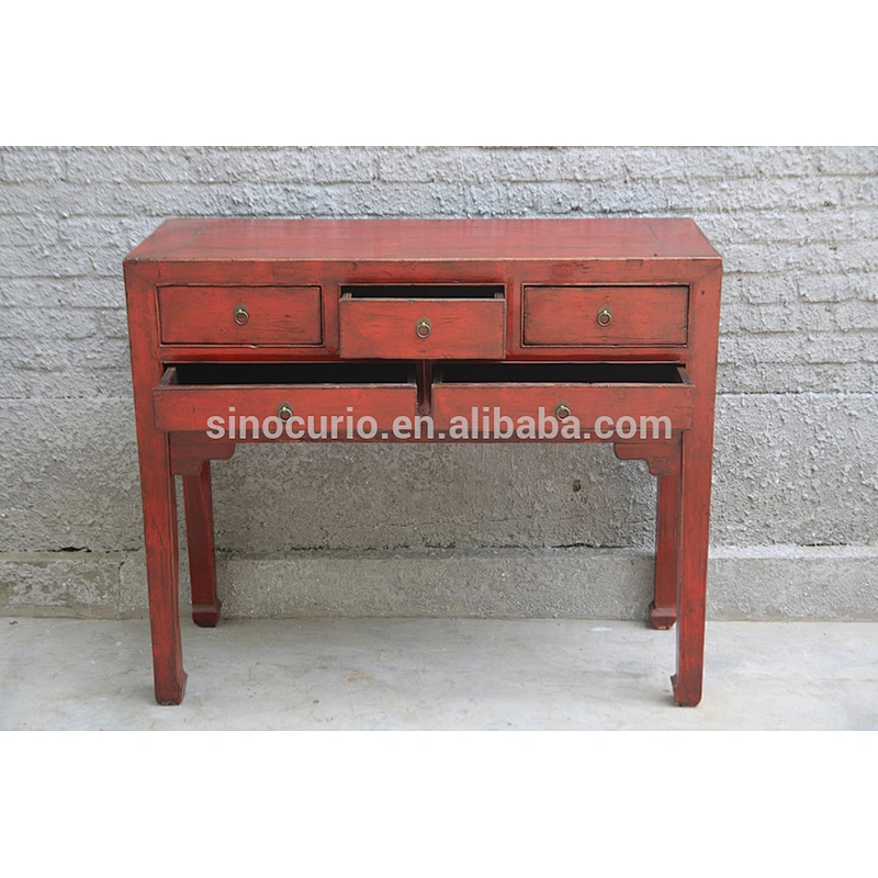 Chinese Antique Reproduction Furniture Wooden Writing Desk