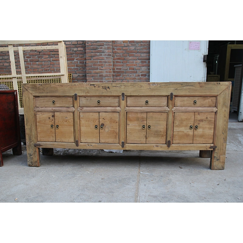 Solid wood living room sideboard cabinet chinese antique furniture