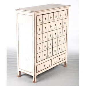 Antique Vintage furniture painted cabinet Solid Wooden Hallway Entrance Console Cabinet