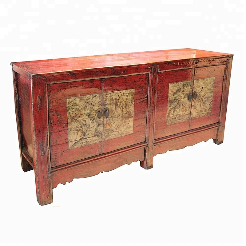 Chinese antique vintage furniture beijing antique reproduction paint wholesale