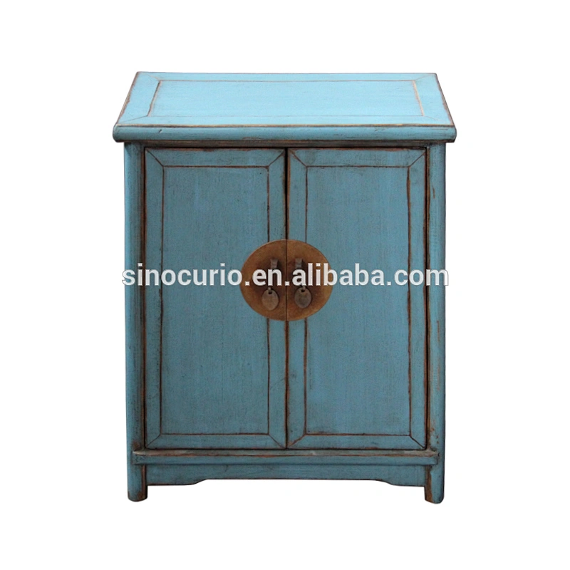 wholesale furniture china antique bed room furniture bedroom set distressed nightstand