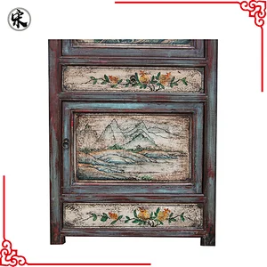 wholesale Chinese antique reproduction hand paint wood furniture