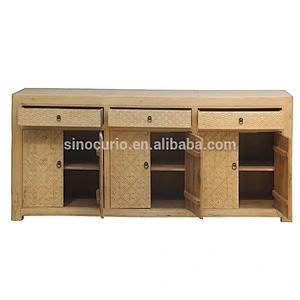 asian furniture Chinese antique natural cabinet sideboard buffet