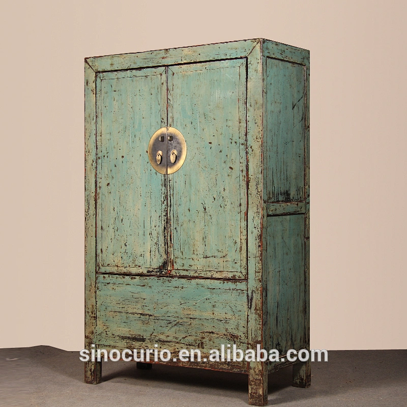 Chinese Antique Furniture Recycle Wood Armoire
