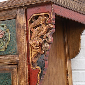 Traditional Antique Chinese Style Solid Wood Bedroom Furniture
