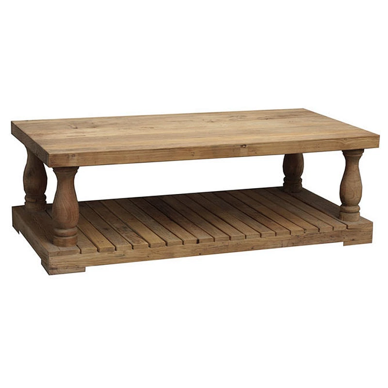 Chinese Antique Natural Reclaimed Wood Coffee Table