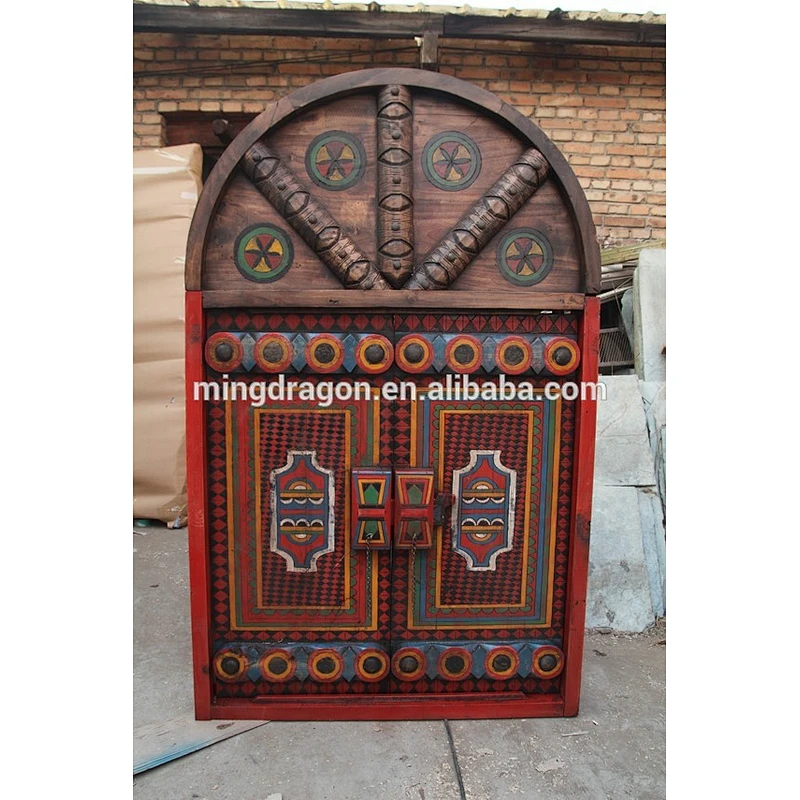 Chinese Antique Carved Arab Door for Hotel