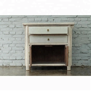 Vintage Chinese living room reproduction furniture cabinet for wholesale
