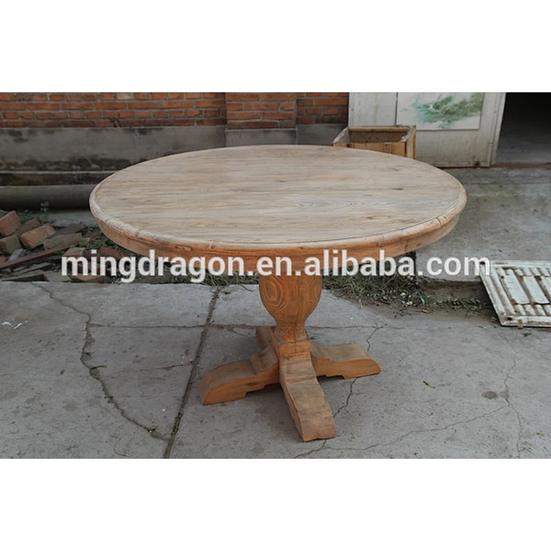 2014 best sale wood dining table/round table for sale