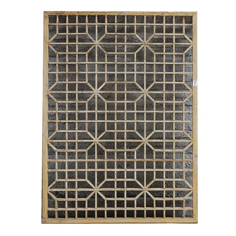 Chinese Antique Wooden Carved Screen Decoration Wall Screen Partition