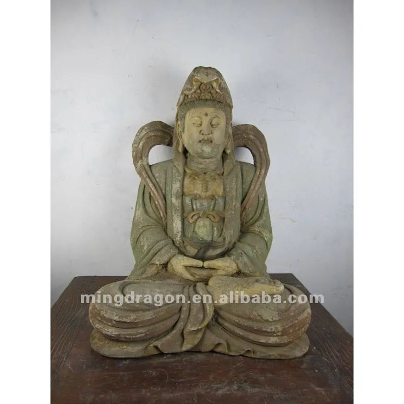 chinese antique furniture shanxi wood buddha