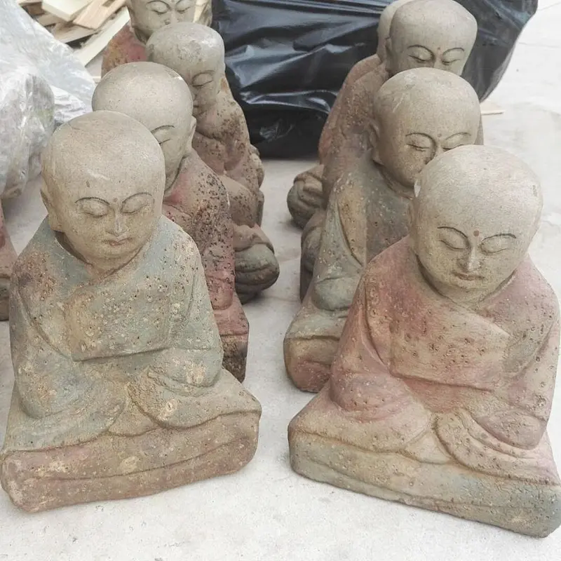 chinese antique wood decorative buddha