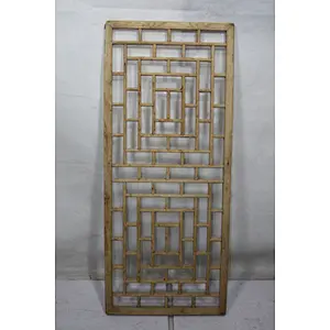 Customized chinese antique carved decorative screen