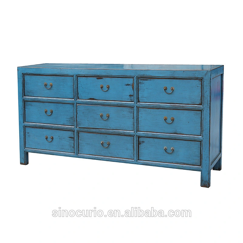 Chinese antique reproduction recycled furniture buffet sideboard table