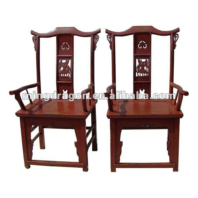 Chinese antique wooden arm chair
