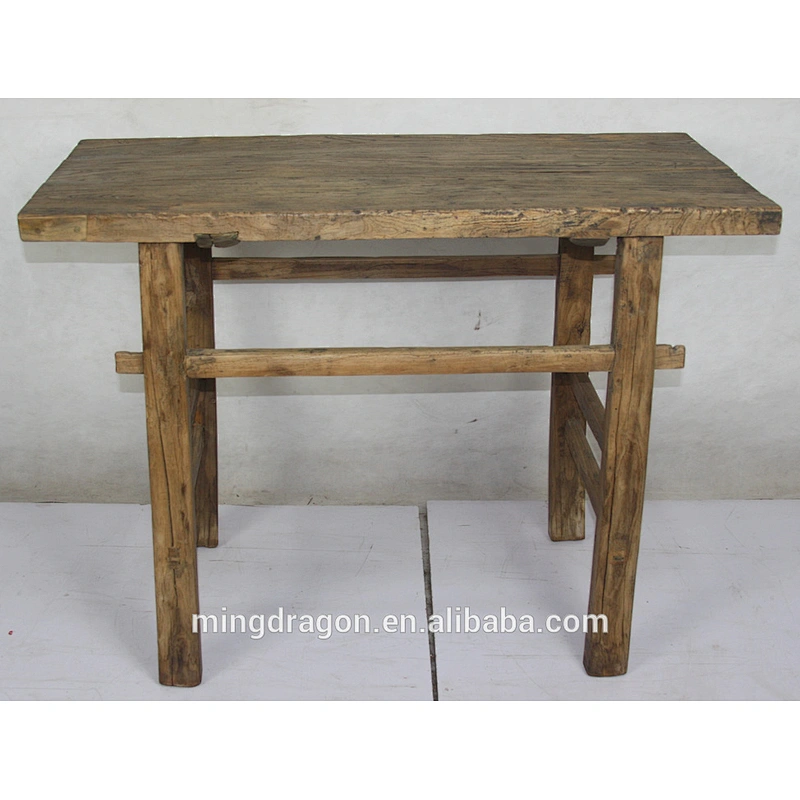 Chinese Antique Rustic Natural Wood Table