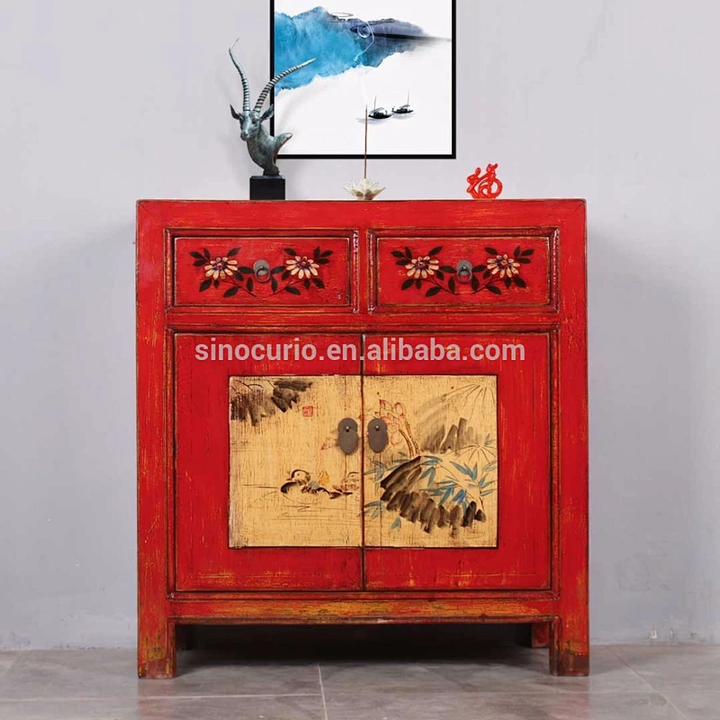 Chinese lacquered wholesale furniture antique reproduction oriental furniture