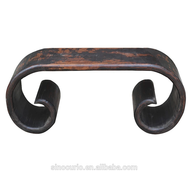 wholesale vintage furniture chinese antique furniture solid wood scroll coffee table