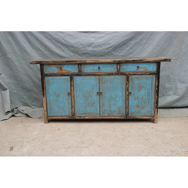 American Raised Style Solid Wood Kitchen Cabinets from China